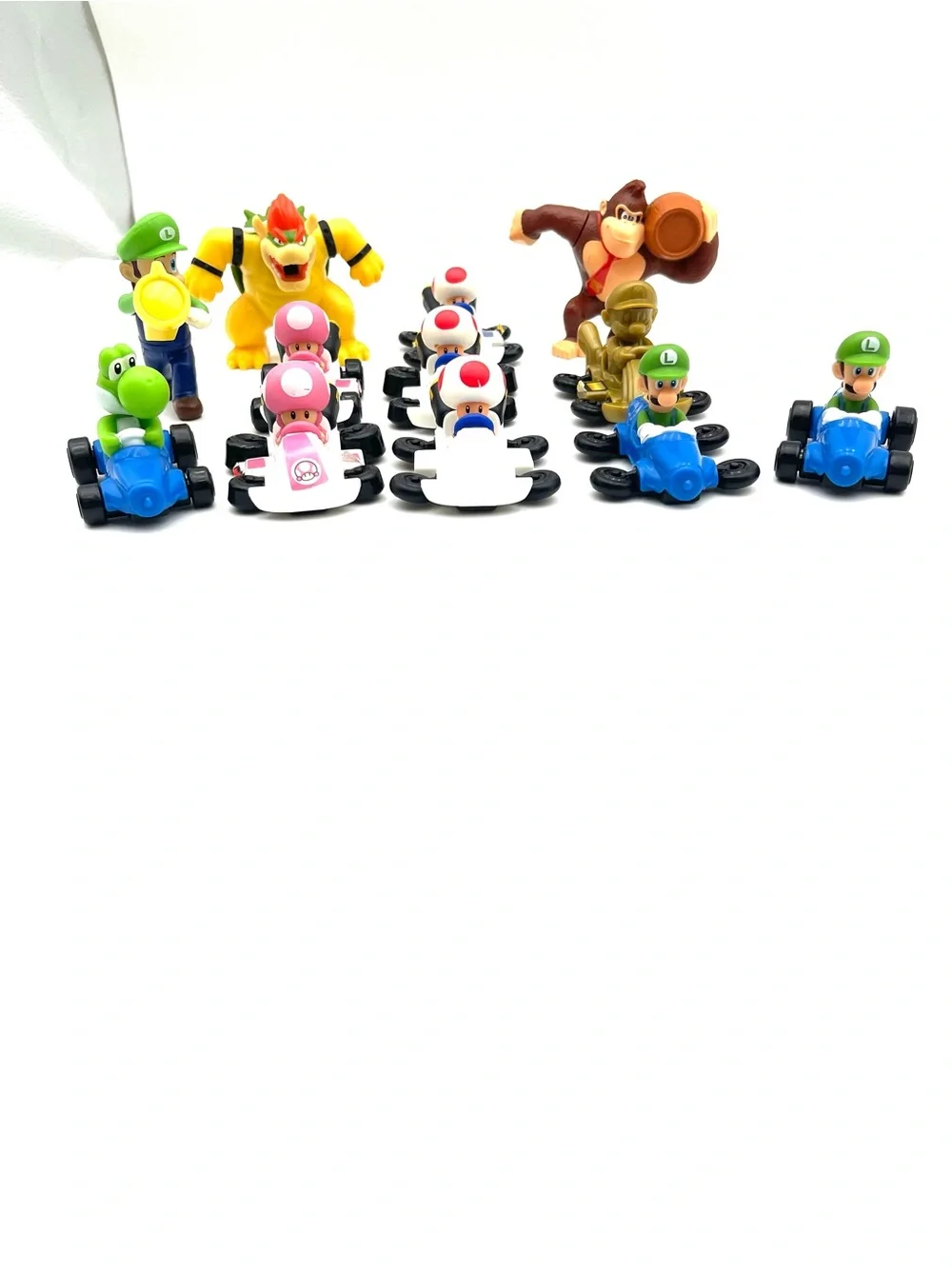 Lot of McDonald’s Super Mario figures